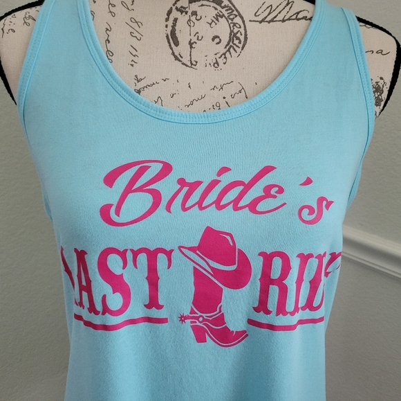 Bride's Last Ride Tank - Picture 2 of 4